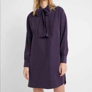 Club Monaco Tie-Neck Dress